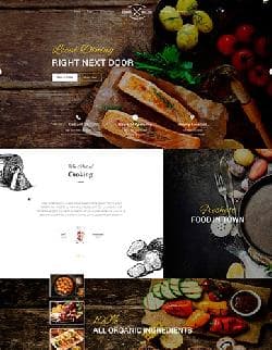 S5 Fresh Bistro v1.0 - шаблон сайта кулинарной тематики