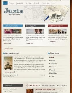 RT Juxta v1.8 - строительный шаблон для Joomla