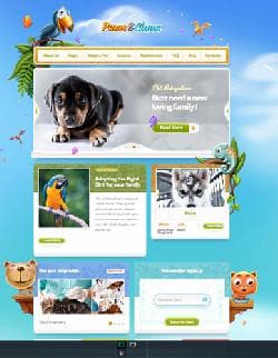  TF Paws&claws v1.1.1 - template for Wordpress 