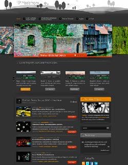 RT Maelstrom v1.10 - Joomla a template with the animated background