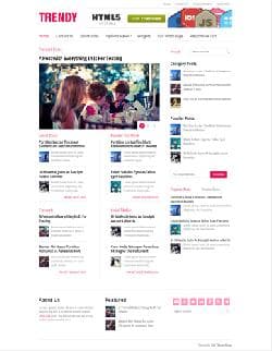 MTS Trendy v1.1 - a template for Wordpress