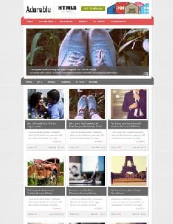 MTS Adorable v1.0 - a template for Wordpress