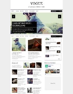 MTS Vogue v2.0.1 - a template for Wordpress