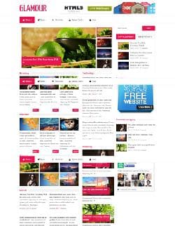MTS Glamour v2.0.4 - a template for Wordpress