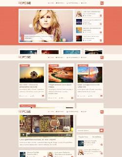 MTS Repose v1.1 - a template for Wordpress