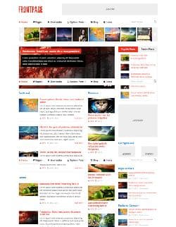  MTS FrontPage v1.1 - template for Wordpress 