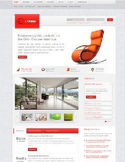 RT Camber v1.9 - a blog template for Joomla