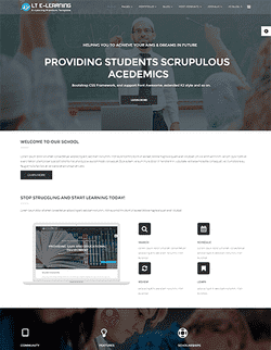 LT eLearning v1.0 - an educational template for school