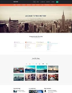 JA Directory v1.0.6 - a website template business of the catalog for Joomla