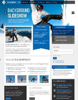 RT Momentum v1.11 - Joomla шаблон сайта о сноубординге