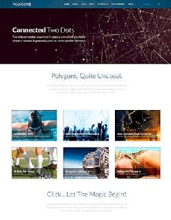  Hot Polygons v1.0 - template for Joomla 3.x 