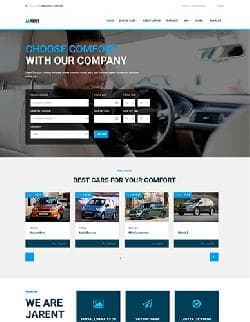 JA Rent v1.0.5 - a car-rental website template for Joomla 3