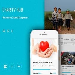  JUX Charity Hub v1.0.3 - a component of fundraising (Joomla) 