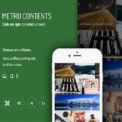 JUX Metro Contents v1.0.2 - the module of conclusion of images for Joomla 3.x