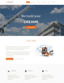  Megalith v1.2.4 - template for Wordpress 