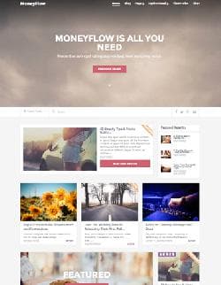  MTS MoneyFlow v1.0.8 - template for Wordpress 