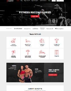  MTS JustFit v1.0.2 - template for Wordpress 