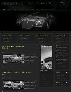 YJ Elegance v1.0 - a blog car template for Joomla