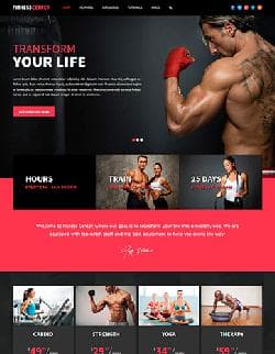 S5 Fitness Center v1.0 - a template of the website of sports club