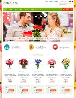IT OrchidShop v3.0 - a template of online store of flowers