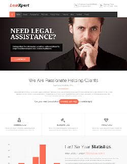 TX LawXpert v1.0 - a template of the website of the lawyer for Joomla