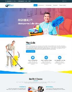  VT Clean v1.2 - website template cleaning company for Joomla 