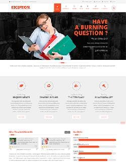 Exception v1.6 - a template for Joomla with themeforest No. 9717119
