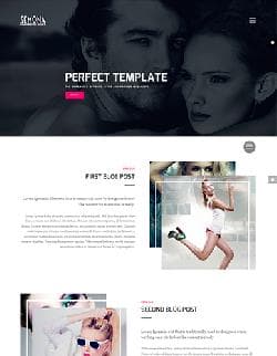 TZ Semona Fashion v1.4 - a template of the website of the model agency