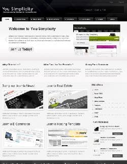  YJ Yousimplicity v1.0.1 - template for Joomla 