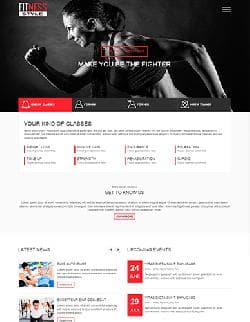 VT Fitness v1.2.0 - fitness a template for Joomla