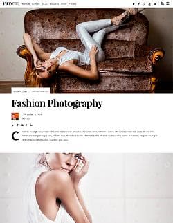  TM Infinite v1.2.4 - premium Wordpress template for photographer 