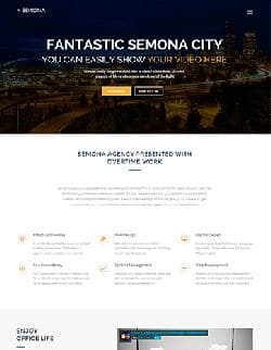 TZ Semona Agency v1.1 - шаблон для Joomla агенства недвижимости