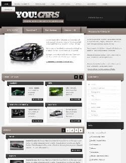 YJ Youcars v1.0 - a website car template for Joomla