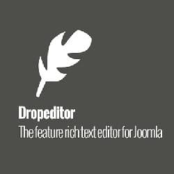 DropEditor v2.3.1 - text editor for Joomla