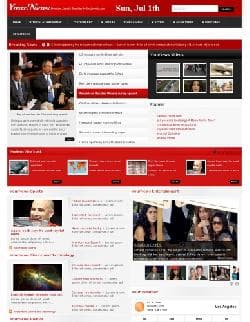 YJ Yournews v1.0.1 - a template of the news portal for Joomla