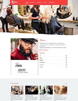 VT Hair v1.2.0 - a template of the website of hairdressing salon for Joomla