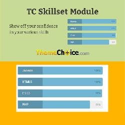  TC Skillset v - module the publication of skills for Joomla 