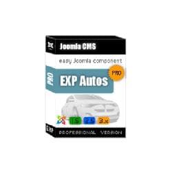  EXP Autos Pro + EXP Template v - расширение для создания авто магазина на Joomla 