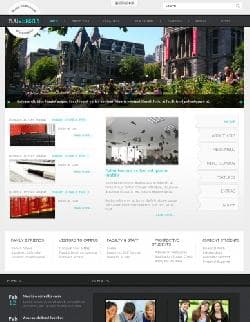 YJ Youversity v1.0 - a template of the website of educational institution for Joomla