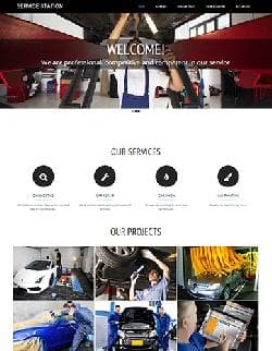 OS Service Station v2.5.0 - a premium a template for Joomla