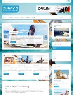 JP Surfing v1.0.002 - a premium a template for Joomla