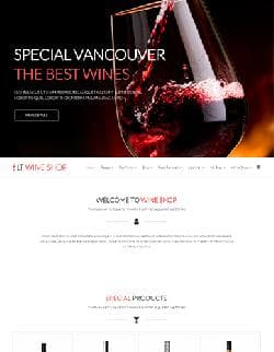 LT Wine Shop v - a premium a template for Joomla