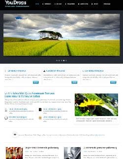 YJ YouDrops v1.0.1 - a template for Joomla