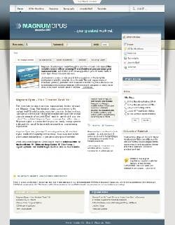 S5 Magnum Opus v1.0 - business a template for Joomla