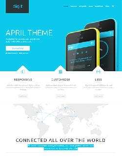 WP Digit v1.0.11 WARP 7.3.22 - a premium a template for Wordpress