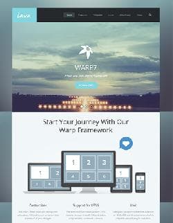  WP Lava v1.0.17 WARP 7.3.22 - premium template for Wordpress 