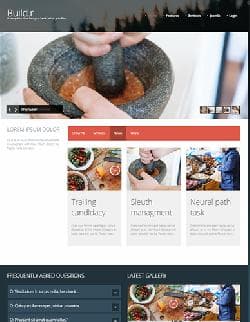  JB Build.r v1.1.5 - premium template for cooking site 