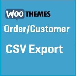  Woocommerce Order Customer CSV Export v4.3.6 - экспорт данных для Woocommerce 