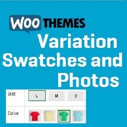 Woocommerce Variation Swatches and Photos v2.1.7 - the visual choice of color for a goods card in Woocommerce