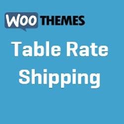  Woocommerce Table Rate Shipping v3.0.9 - managing deliveries for Woocommerce 